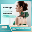 Latest Bionic Finger Heating Neck and Shoulder Massager - Basic Hand Massager for Deep Massage and Pain Relief