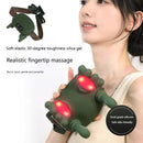 Latest Bionic Finger Heating Neck and Shoulder Massager - Basic Hand Massager for Deep Massage and Pain Relief