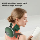 Latest Bionic Finger Heating Neck and Shoulder Massager - Basic Hand Massager for Deep Massage and Pain Relief